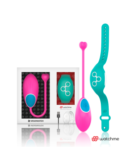 WEARWATCH - TECNOLOGIA WATCHME CONTROLE REMOTO OVO FÚCSIA / ÁGUA DO MA