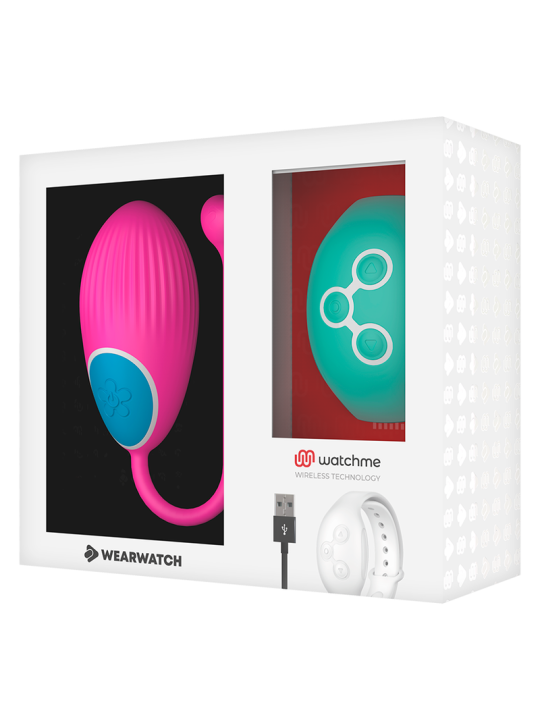 WEARWATCH - TECNOLOGIA WATCHME TELECOMANDO UOVO FUCSIA / ACQUA DI MARE