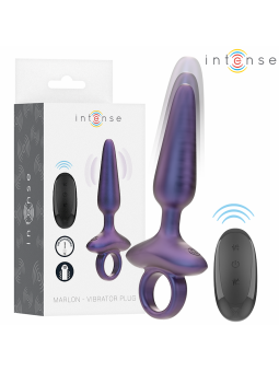 INTENSE - MARLON PLUG ANAL VIBRADOR MODELO 4 CONTROL REMOTO