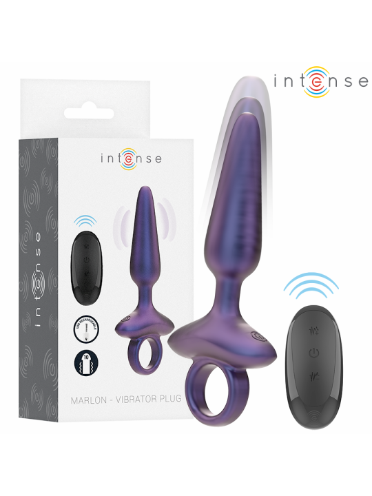 INTENSE - MARLON VIBRATING ANAL PLUG MODEL 4 REMOTE CONTROL