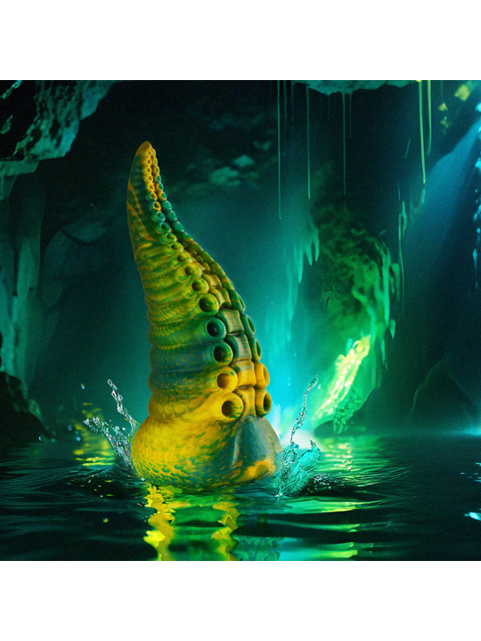 EPIC - DILDO TENTÁCULO VERDE CETUS TAMANHO GRANDE