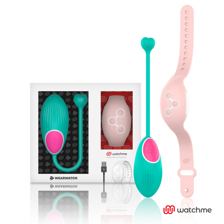 WEARWATCH - EGG AFSTANDSBEDIENINGSTECHNOLOGIE WATCHME AQUAMARINE / ROZ