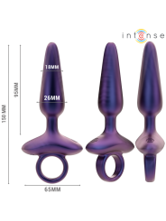 INTENSE - MARLON VIBRADOR ANAL PLUG MODELO 4 CONTROLE REMOTO