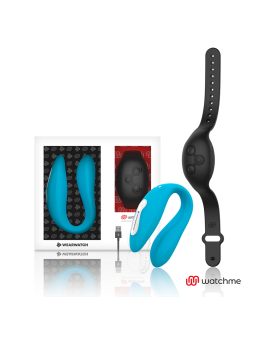 WEARWATCH - VIBRADOR DE TECNOLOGIA DUAL WATCHME INDIGO / JET