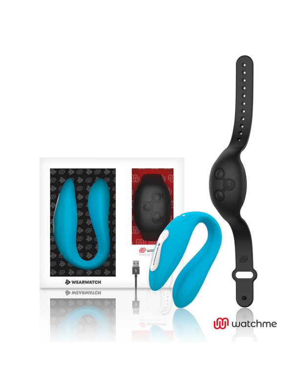 WEARWATCH - VIBRADOR DE TECNOLOGIA DUAL WATCHME INDIGO / JET