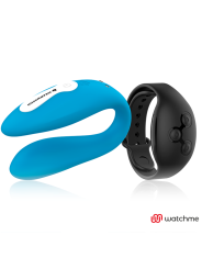 WEARWATCH - WATCHME VIBRATEUR DOUBLE TECHNOLOGIE INDIGO / JET