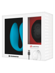 WEARWATCH - WATCHME VIBRATEUR DOUBLE TECHNOLOGIE INDIGO / JET