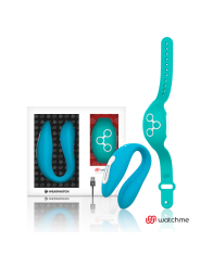 WEARWATCH - VIBRATOR MET DUBBELE TECHNOLOGIE WATCHME INDIGO/AQUAMARINE