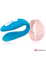WEARWATCH - DUBBELE TECHNOLOGIE VIBRATOR WATCHME INDIGO / ROZE