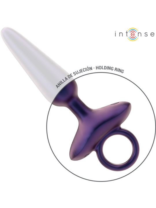 INTENSE - MARLON PLUG ANAL VIBRADOR MODELO 4 CONTROL REMOTO