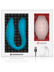 WEARWATCH - DUBBELE TECHNOLOGIE VIBRATOR WATCHME INDIGO / ROZE