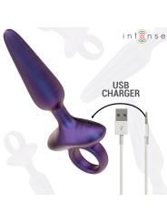 INTENSE - MARLON VIBRADOR ANAL PLUG MODELO 4 CONTROLE REMOTO