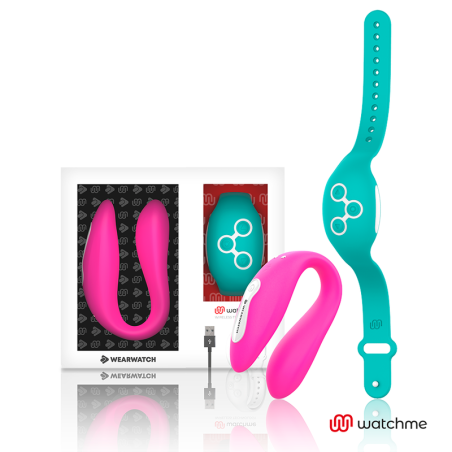 WEARWATCH - VIBRATORE WATCHME A DOPPIA TECNOLOGIA FUCSIA / ACQUA DI MA