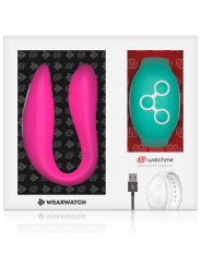 WEARWATCH - VIBRATORE WATCHME A DOPPIA TECNOLOGIA FUCSIA / ACQUA DI MA