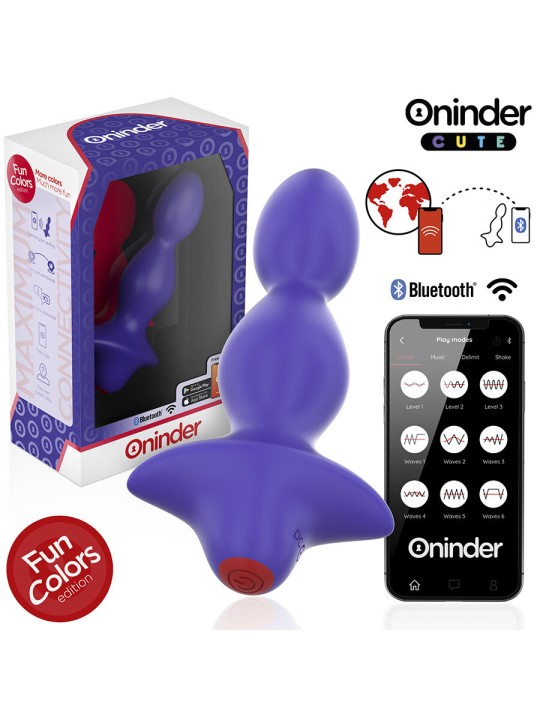 ONINDER CUTE - PLUG ANAL VIBRANTE LOVE BUTT - APLICATIVO MUNDIAL GRATU