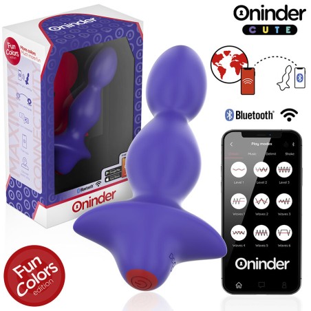 ONINDER CUTE - DILATATORE ANALE VIBRANTE LOVE BUTT - APP GRATUITA IN T