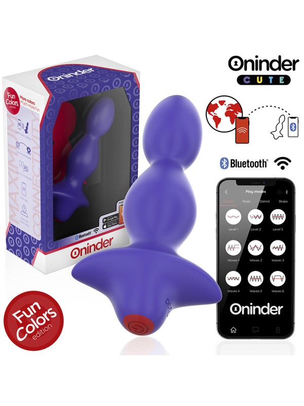 ONINDER CUTE - LOVE BUTT VIBRATING ANAL PLUG DILATOR - FREE WORLDWIDE 