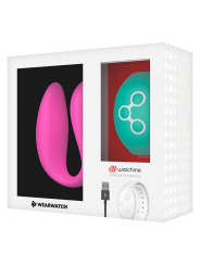 WEARWATCH - VIBRATEUR WATCHME DOUBLE TECHNOLOGIE FUCHSIA / EAU DE MER