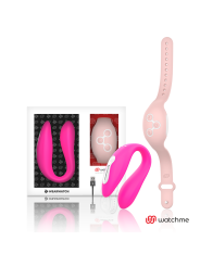WEARWATCH - VIBRATEUR WATCHME DOUBLE TECHNOLOGIE FUCHSIA / ROSE