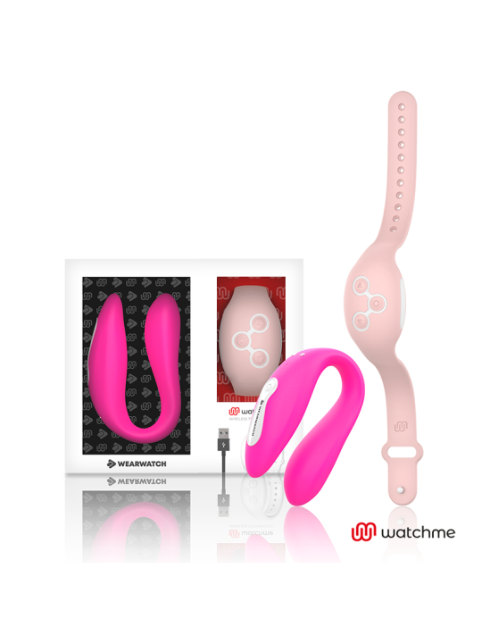 WEARWATCH - VIBRATORE WATCHME DOPPIA TECNOLOGIA FUCSIA / ROSA