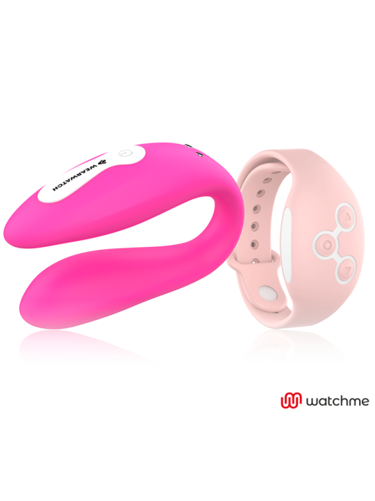 WEARWATCH - VIBRADOR WATCHME DUAL TECHNOLOGY FÚCSIA / ROSA