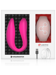 WEARWATCH - VIBRATORE WATCHME DOPPIA TECNOLOGIA FUCSIA / ROSA
