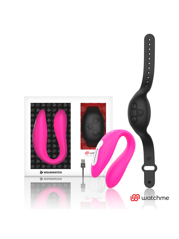 WEARWATCH - WATCHME DUAL TECHNOLOGY VIBRATOR FUCHSIA/AZABACHE