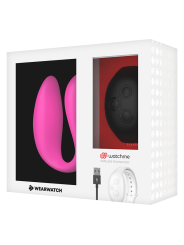 WEARWATCH - VIBRATORE WATCHME DOPPIA TECNOLOGIA FUCSIA/AZABACHE