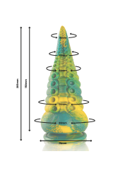 EPIC - DILDO TENTÁCULO VERDE CETUS TAMANHO GRANDE