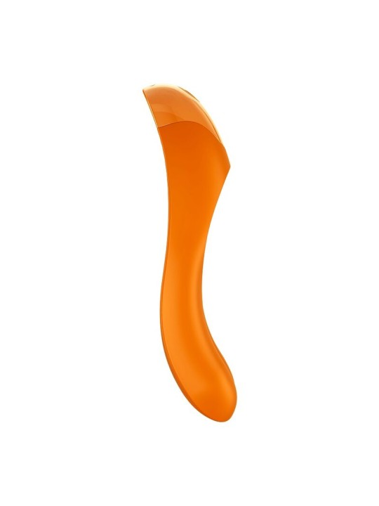 SATISFYER - CANDY CANE VIBRADOR DEDO NARANJA