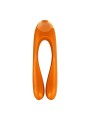 SATISFYER - VIBRATEUR DOIGTS CANDY CANE ORANGE