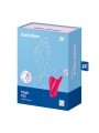 SATISFYER - HIGH FLY VIBRADOR DEDAL FUCHSIA