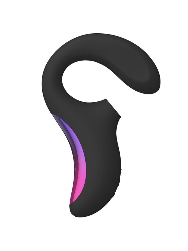 LELO - ENIGMA DOUBLE SUCTION STIMULATION MASSAGER BLACK