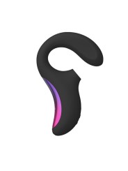 LELO - ENIGMA DOUBLE SUCTION STIMULATION MASSAGER BLACK