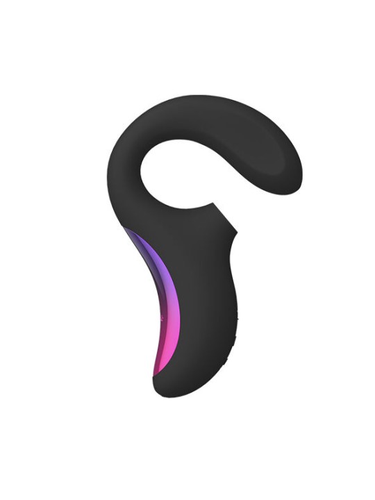 LELO - ENIGMA DOUBLE SUCTION STIMULATION MASSAGER BLACK