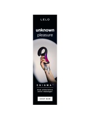 LELO - ENIGMA DOUBLE SUCTION STIMULATION MASSAGER BLACK