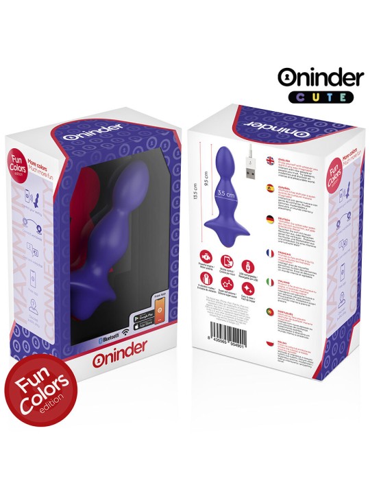 ONINDER CUTE - PLUG ANAL VIBRANTE LOVE BUTT - APLICATIVO MUNDIAL GRATU