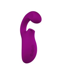 LELO - ENIGMA DOUBLE ASPIRATION STIMULATION MASSEUR ROSE PROFONDE