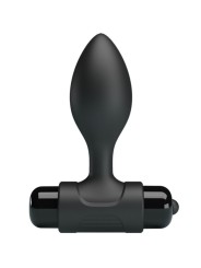 PRETTY LOVE - VIBRA BUTT 10 VIBRAZIONI PLUG ANALE NERO