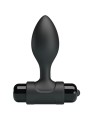 PRETTY LOVE - VIBRA BUTT 10 VIBRAZIONI PLUG ANALE NERO