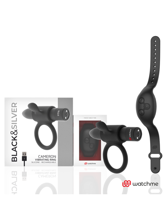 BLACK&SILVER - CAMERON CONTROLE REMOTO COCKRING WATCHME