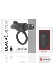 BLACK&SILVER - CAMERON CONTROLE REMOTO COCKRING WATCHME