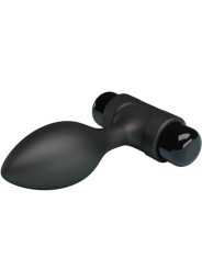 PRETTY LOVE - VIBRA BUTT 10 VIBRAZIONI PLUG ANALE NERO