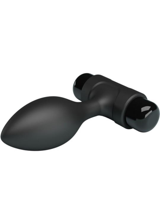 PRETTY LOVE - VIBRA BUTT 10 VIBRAÇÕES PLUG ANAL PRETO