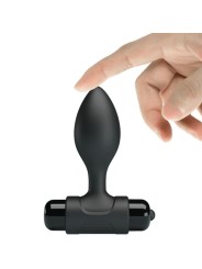 PRETTY LOVE - VIBRA BUTT 10 VIBRAÇÕES PLUG ANAL PRETO