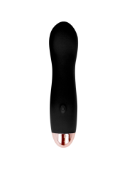 DOLCE VITA - AUFLADBARER VIBRATOR EINE SCHWARZE 7-GESCHWINDIGKEIT
