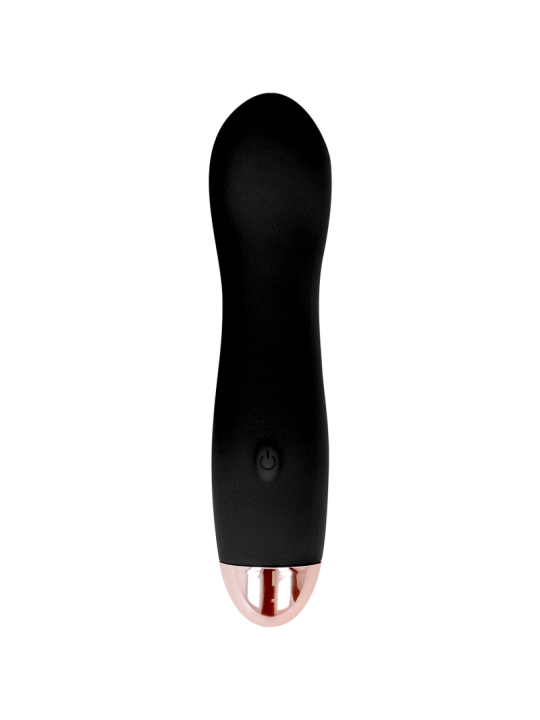 DOLCE VITA - VIBRADOR RECARREGÁVEL ONE BLACK 10 SPEED