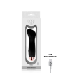DOLCE VITA - AUFLADBARER VIBRATOR EINE SCHWARZE 7-GESCHWINDIGKEIT