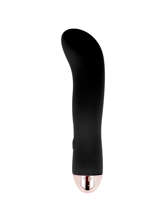 DOLCE VITA - TWEE ZWARTE 7 SNELHEDEN OPLAADBARE VIBRATOREN
