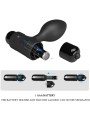 PRETTY LOVE - VIBRA BUTT 10 VIBRATIONEN ANALSTECKER SCHWARZ